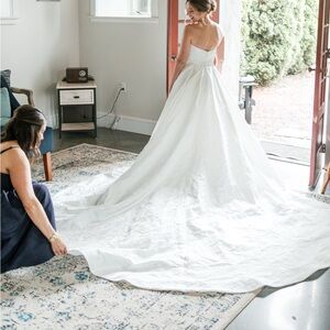 Maggie Sottero Elegant White Wedding Dress